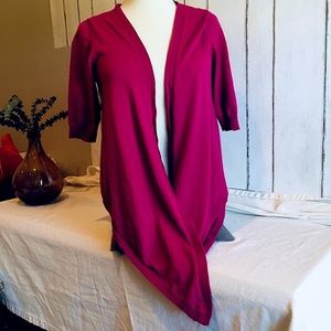 a.n.a Mauve Cardigan Wrap, Size Medium